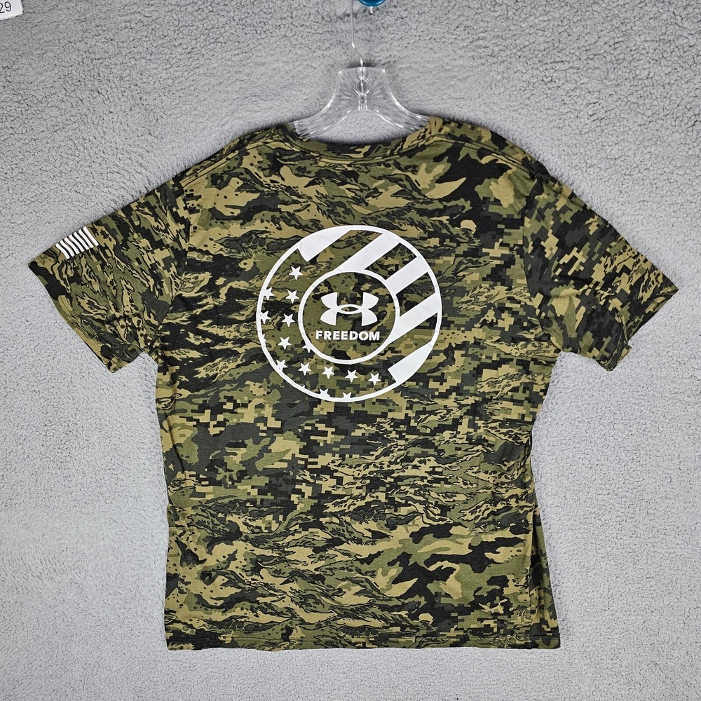 Under Armour 1377057‎ Men's UA Freedom Camo T-Shirt Short Sleeve Tee XXL